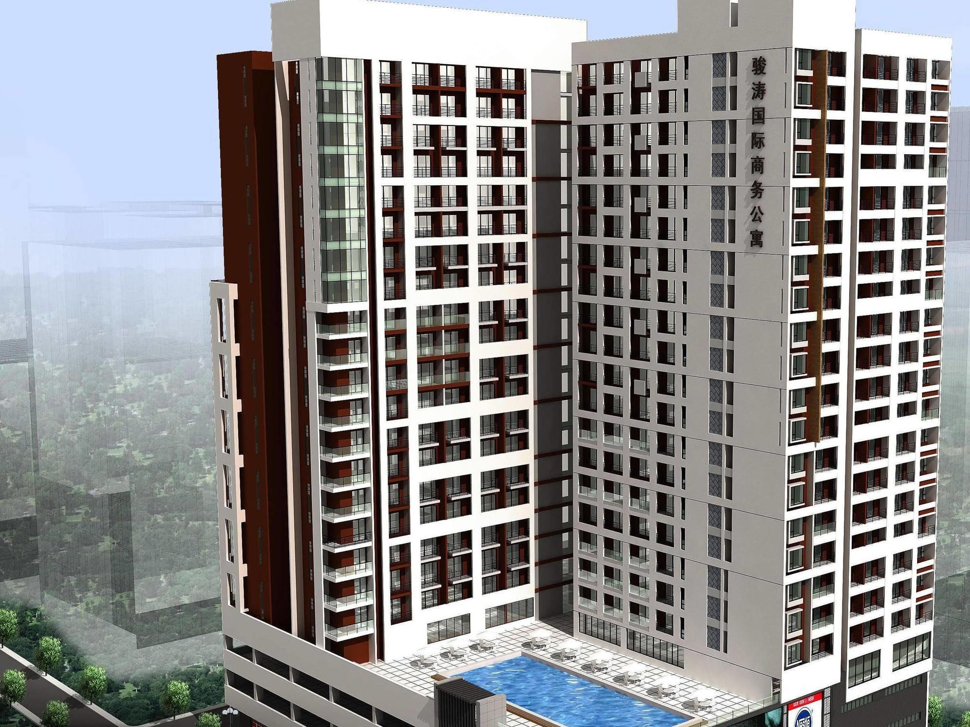 Foshan Juntao Business Hotel Bagian luar foto